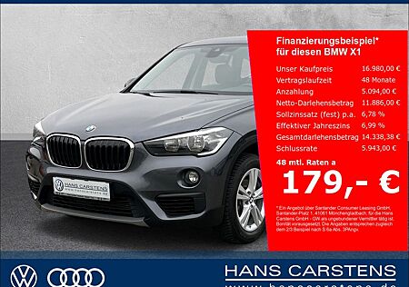 BMW X1 sDrive 18i Advantage AHK Navi el. Heckklap.