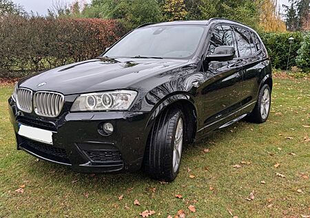 BMW X3 30d M-Sport 6 Zyl Leder HUD Panorama AHK Xenon