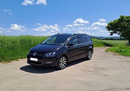 VW Sharan Volkswagen 2.0 TDI Highline - Top Ausstattung