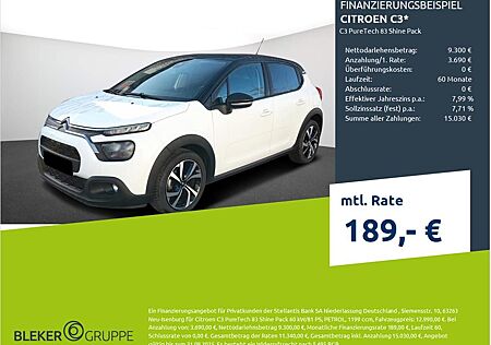 Citroën C3 PureTech 83 Shine Pack