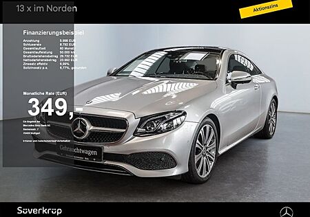 Mercedes-Benz E 200 Coupé Avantgarde Navi LED Burm Distr Pano