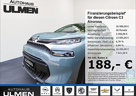 Citroën C3 Aircross Feel 1.2PureTech Bordcomputer Tempo