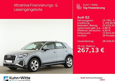 Audi Q2 35 TFSI S line *Pano*Matrix*RFK*SHZ*MMI-Plus*