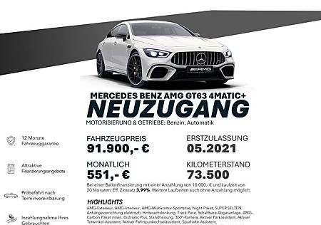 Mercedes-Benz AMG GT 63 AHK/MULTIK/DISTRO+/CARBON/STH/360°