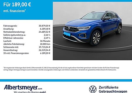 VW T-Roc Volkswagen 1.5 TSI MOVE +DSG+AHK+NAVI+LED+KLIMA+KAMER