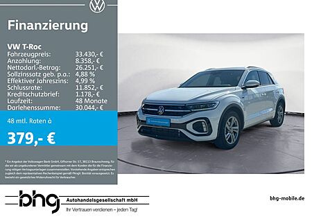 VW T-Roc Volkswagen R-Line 1.5 TSI
