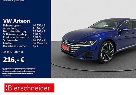 VW Arteon Volkswagen SB 2.0 TDI DSG R-Line NP: 77225,- AHK STA