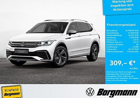 VW Tiguan Allspace Volkswagen 2.0 TDI R-Line 7-SITZER AHK 360°