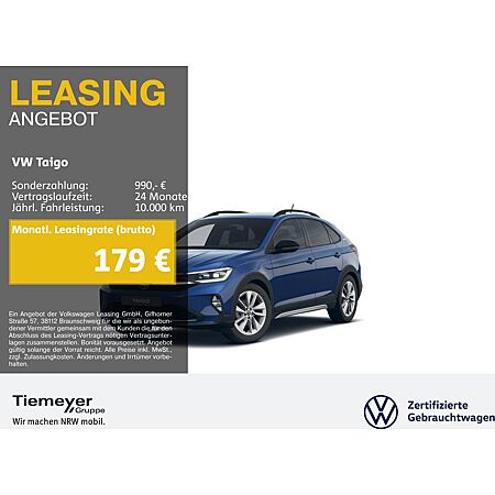 VW Taigo leasen