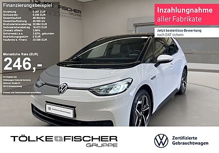 VW ID.3 Volkswagen S (4-Sitzer) Pro W LED LM KlimaA Navi PDC