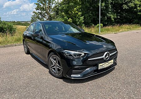 Mercedes-Benz C 200 C 300 Lim. 9G AMG Line,LED,AHK,R.Kam,Spur,1.Hand