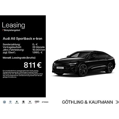 Audi A6 e-tron leasen
