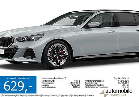 BMW i5 eDrive40 Tour. M Sport Pro AHK Panorama B&W