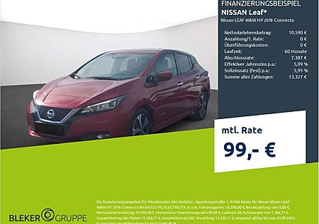 Nissan Leaf 40kW MY 20 N-Connecta
