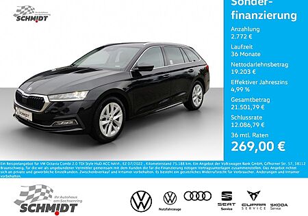 Skoda Octavia Combi 2.0 TDI Style HuD ACC NAVI