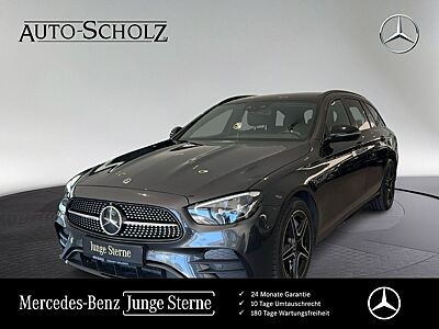 Mercedes-Benz E 400 d 4M T AMG+NIGHT+AHK+PANO+360°+DISTR PLUS+