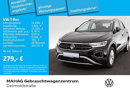 VW T-Roc Volkswagen 1.0 TSI Life AHK LED ParkAssist AppConnect