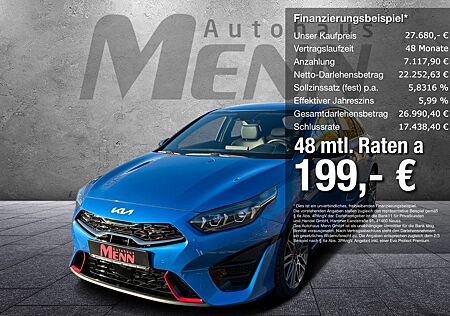 Kia Cee'd Ceed GT 1.6 T-GDI DCT7 Memory Navi AHK abnehmbar