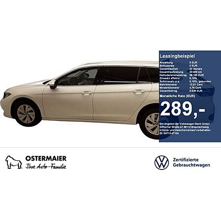 VW Passat Variant leasen
