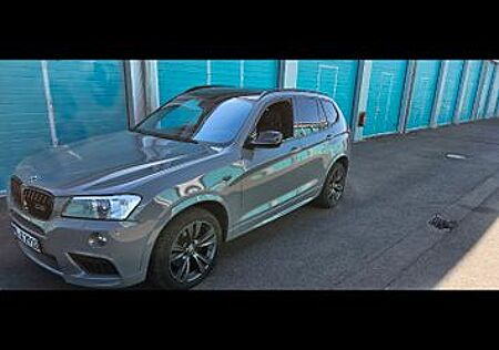 BMW X3 xDrive35d - MSport Foliert in Nardograu