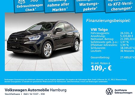 VW Taigo Volkswagen 1.5 TSI Life DSG ACC CarPlay Kamera Stzhzg