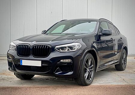 BMW X4 M40d 1.HAND AHK HUD Standh. ACC 8fach-bereift