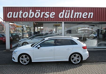 Audi A3 Sportback 2,0 TDI Stronic S-Line, LM18",SH,BT