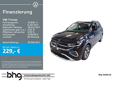 Volkswagen T-Cross Life 1,0 TSI OPF DSG Klima Kamera