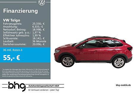 VW Taigo Volkswagen 1.0 TSI OPF DSG Goal