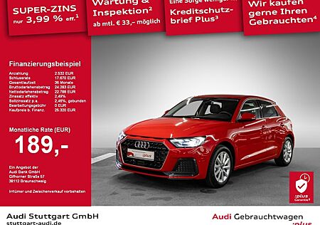 Audi A1 Sportback advanced 25 TFSI S tronic SHZ Navi