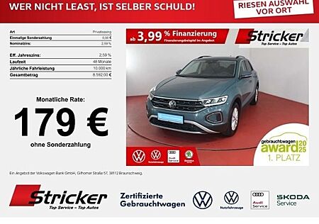 VW T-Roc Volkswagen Life 1.0TSI 179,-ohne Anzahlung Navi App-C