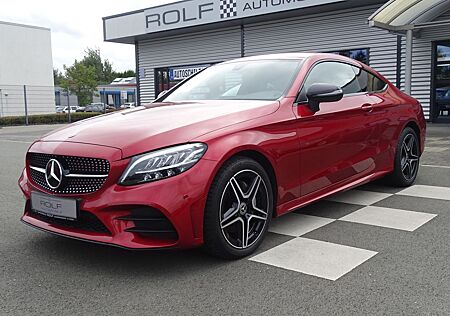 Mercedes-Benz C 180 COUPE*AMG LINE*NAVI*RFK*LED*SHZG*CAR PLAY*