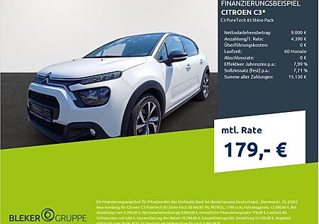 Citroën C3 PureTech 83 Shine Pack