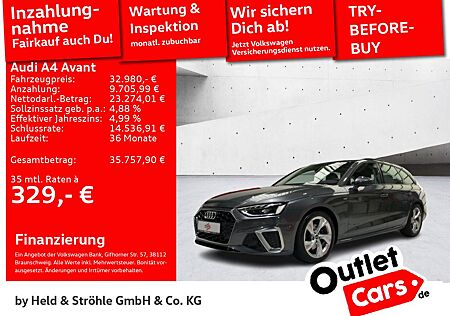 Audi A4 Avant S-Line 35 TDI MATRIX NAVI PANO KEYLESS