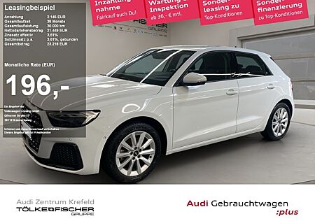Audi A1 Sportback 30 1.0 TFSI advanced ParkAss SHZ