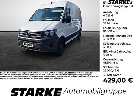 VW Crafter Volkswagen 35 Kasten 2.0 TDI MR HD L3H3 AHK PDC Te