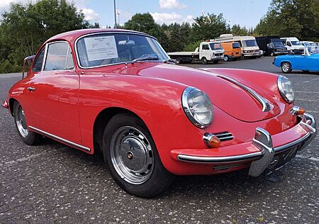 Porsche 356 C 1600C/Wertgutachten 2-/US-Modell/H-Kennz.