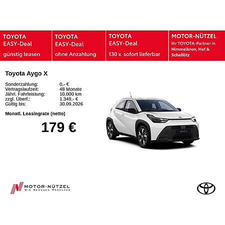 Toyota Aygo X leasen