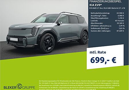 Kia EV9 AWD GT-line, 99,8-kWh-Batterie (5T, 6 Sitze
