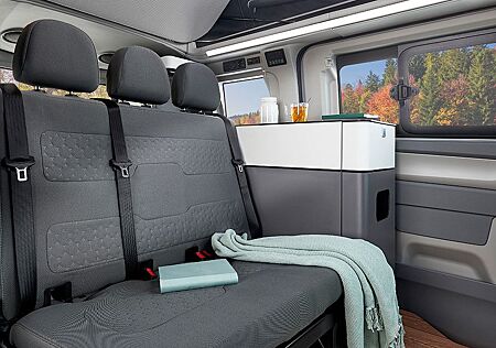 Ford Transit Custom Tourneo mit 4 Betten, Kühlbox, Küchenzeile