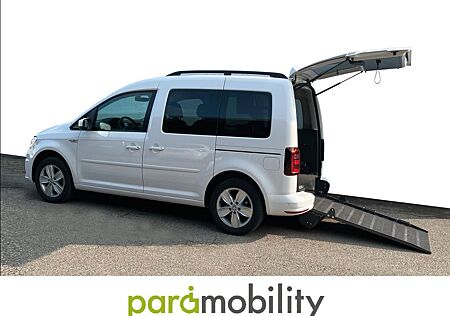 VW Caddy Volkswagen DSG Rollstuhlrampe+FutureSafe+Winde+Kamera