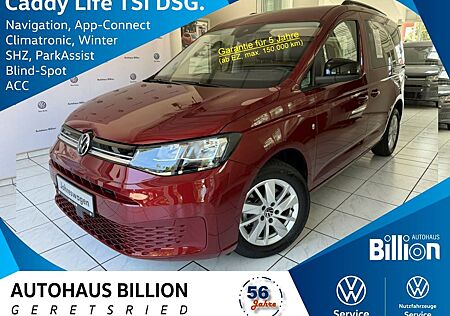 VW Caddy Volkswagen 1.5 TSI OPF BMT DSG Life // NAVI, ACC, SHZ