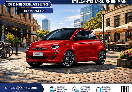 Fiat 500E Cabriolet La Prima Navi JBL ACC + TOP PLUS
