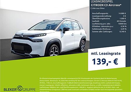 Citroën C3 Aircross Shine