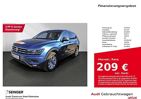 VW Tiguan Allspace Volkswagen 2.0 TSI Highline 4M DSG AHK DCC