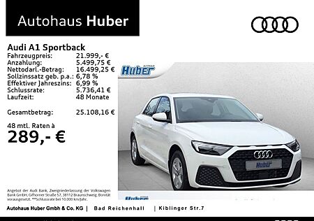 Audi A1 Sportback 30 TFSI S tronic Navi PDC LED SHZ