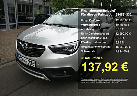 Opel Crossland X 1.2120 Jahre+LED+NAVI+AHK