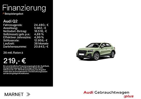 Audi Q2 35 TFSI S line*Navi*Matrix*Alu*PDC* Conne