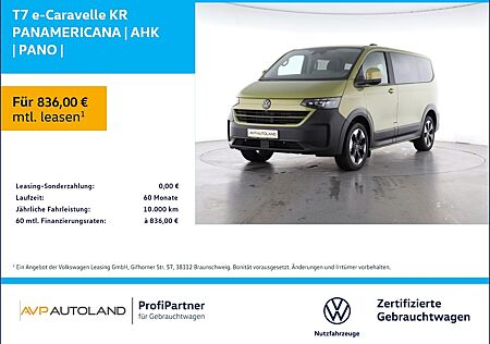 VW Volkswagen T7 e-Caravelle KR PANAMERICANA | AHK | PANO |