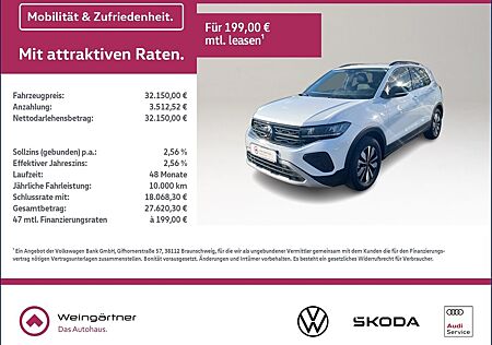 VW T-Cross Volkswagen GOAL 1.0 TSI, ACC, TravelAssist, Shzg. 6